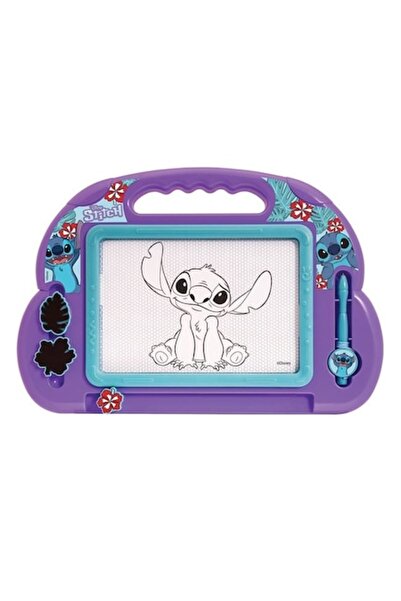 OEM Disney Stitch magnetic write-erase tablet with attached pen and integrated eraser