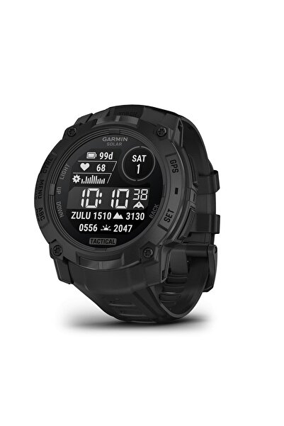Garmin Instinct® 3 Taktik Sürümü, 45 mm, Güneş Enerjili Ekran, Dayanıklı Dış ...