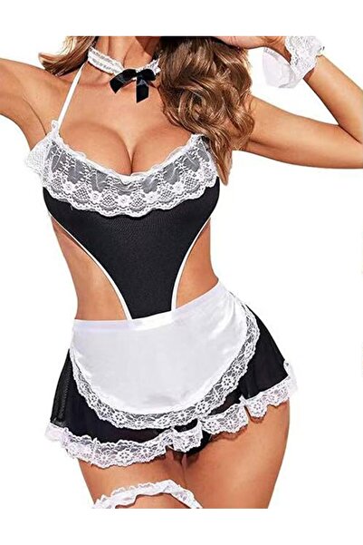 Sthxyfaith ملابس داخلية نسائية مثيرة، ثوب نوم للعب الأدوار، زي ممرضة مثير وجريء