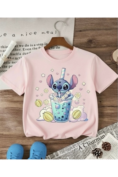 Tiny and Co تي شيرت للأطفال من ستيتش مطبوع