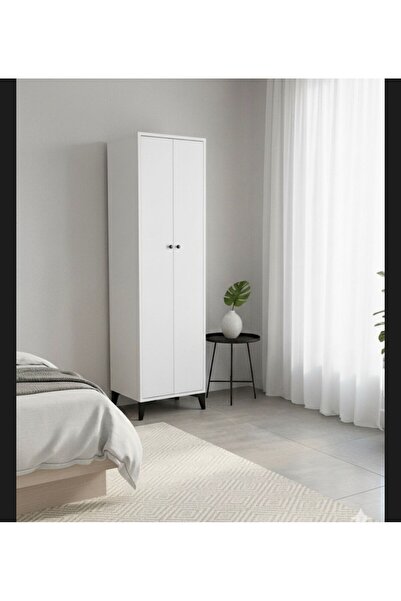 VİNMOB TV ÜNİTELERİ 2 KAPAKLI BANYO DOLABI RAFLI ÇOK AMAÇLI DOLAP ELBİSE VEYA...