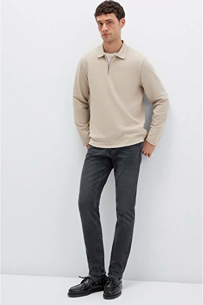 Mavi M0042288295 Jake Classic Denim Dark Gray Smoke Jean Pants Men's Jeans Smoked