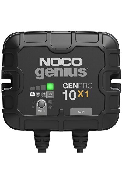 NOCO Genius GENPRO10X1: 1 Banka, 10A Yerleşik Pil Şarj Cihazı - Banka Başına ...