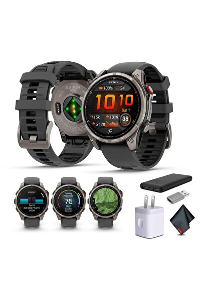 Garmin Fenix 8 Pro 47 mm, AMOLED Ekran, inReach Teknolojisi, Premium Bağlantı...