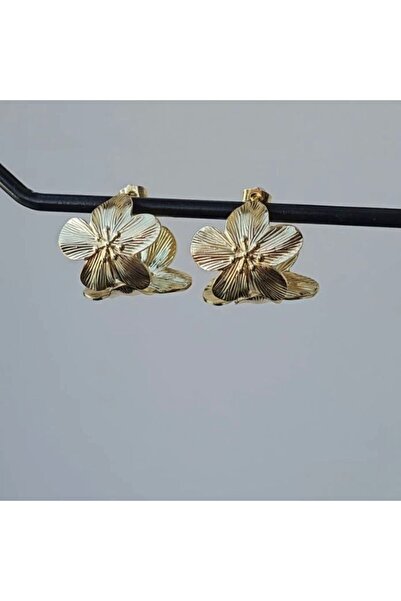 Haziran Accessory C Form, with Hanging Flower Figure, Ring Model Gold Women's...