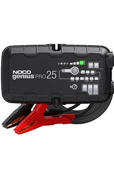 NOCO GENIUSPRO25: 25A 6V/12V/24V Profesyonel Akıllı Akü Şarj Cihazı – Aşırı Ş...