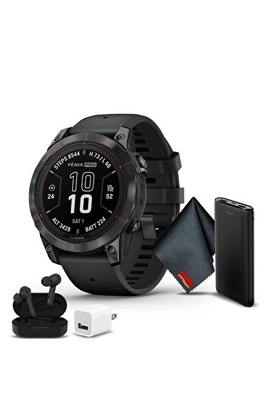 Garmin Fenix 7 Pro Sapphire Solar Edition GPS Smartwatch 47MM Dahili El Fener...