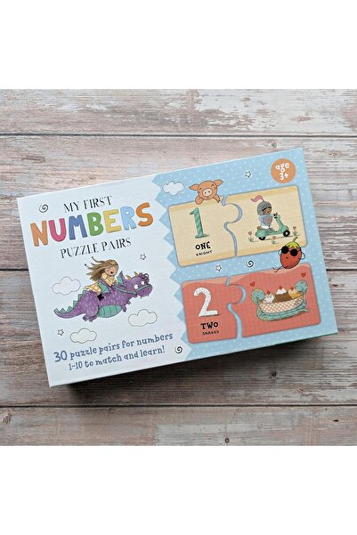 North Parade Publishing Puzzel dublu cu numere 1-30 Match and learn box - My ...