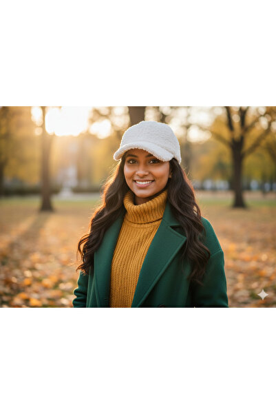 Kervan Pazar قبعة شتوية نسائية من صوف الميرينو