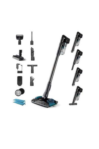 Philips Xc8057/01 Aqua Plus 8000 Islak Kuru Şarjlı Dikey Süpürge