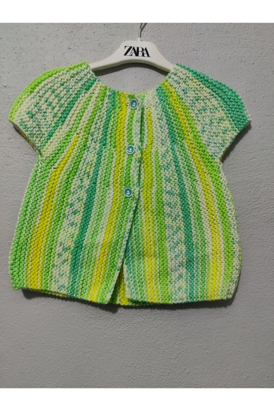 Selen Handmade Knitted Baby Vest