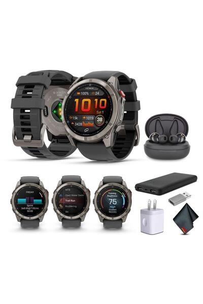 Garmin Fenix 8 Pro, 51 mm, AMOLED Ekran, inReach Teknolojisi, Premium Bağlant...