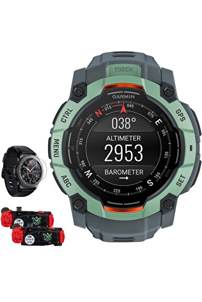 Garmin Instinct 3-50 mm Dış Mekan GPS Akıllı Saat, AMOLED, Alacakaranlık Bant...