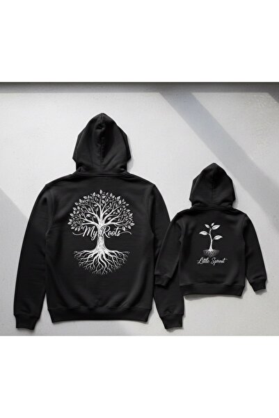 Tiny and Co Father/Mother and Children Combination Hoodie (Do Not Forget to W...