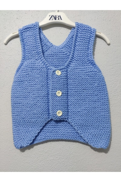 Selen Handmade Knitted Baby Vest