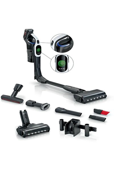 Bosch 10 Yıl Motor Garantili Şarjlı Süpürge Unlimited 10 Beyaz - AYAKKABILIK HEDİYE