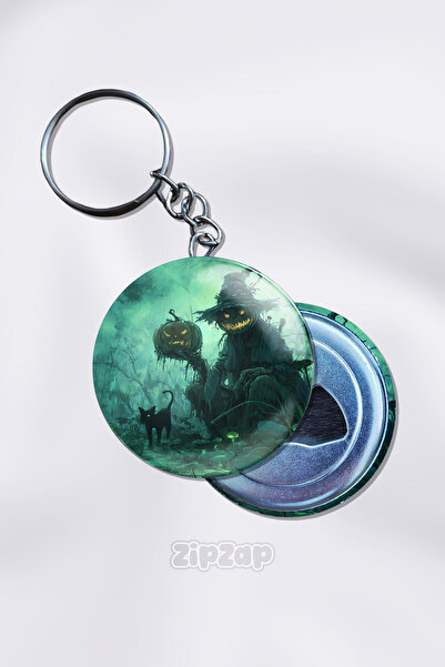 ZipZap حلية مفاتيح على شكل حقيبة لعيد الهالوين (قطعة واحدة)