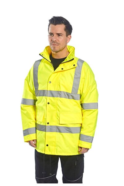 PORTWEST HiVis Traffic 5-in-1 Protective JacketPortwest-S468 XL Yellow