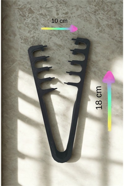 EE ACCESSORYYY Saç Şekillendirici Sihirli Tarak, Dalgalı ve Kıvırcık Saçlar i...