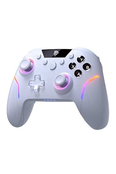 EasySMX X20 - Kablosuz Gamepad - Hall Effect Stick - Rgb - 1000Hz - 6-Axis Gy...