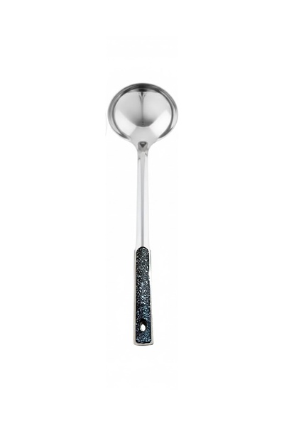 Generic Stainless steel spoon set, 4 pieces, granite handle