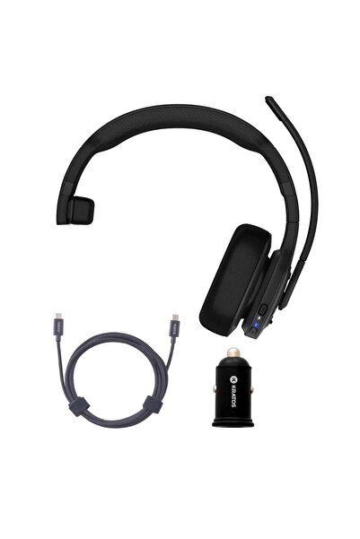 Garmin dezl Kamyoncular için LED El Fenerli Ergonomik Kulaklık 110 (Siyah, Te...