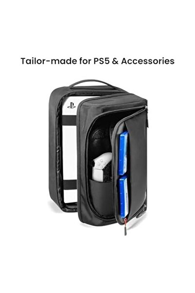 MCreative Trl Backpack For Ps5/ Ps5 Pro Console, Accessories, Protective Carr...