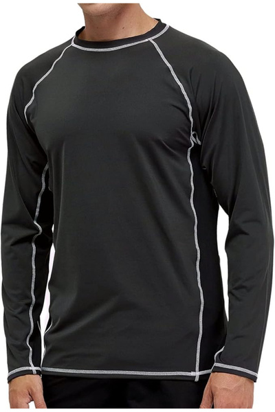 OEM Breathable bodysuit for men, UV protection, gray XL