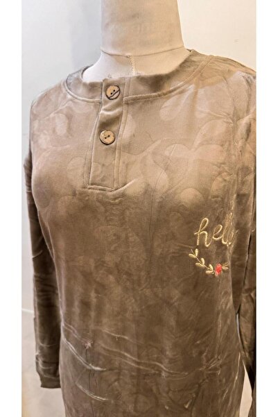 ISHRAQAT AL-AMAL winter velvet jalabiya