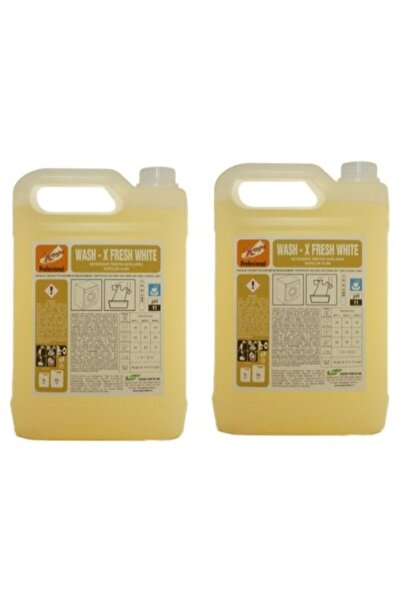 Dacris Laundry detergent WASH-X FRESH WHITE 5L CANISTER - set of 2 PIECES