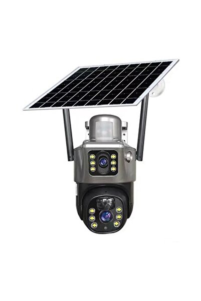 AVENİR Heiman Hm-24 4g Sim Kartlı 4mp 2 Kameralı Solar Güneş Enerjili Batarya...