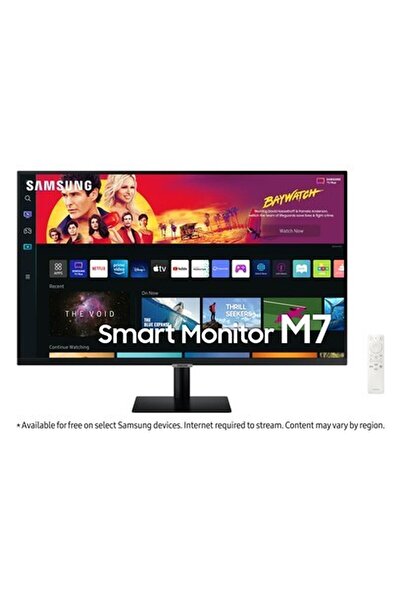 Samsung M7 LS32BM700UUXUF 32" 4K 60Hz 4ms (Type-C, Wifi, Bluetooth, Airplay) Hoparlörlü Smart Monitö