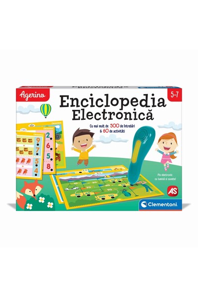 CLEMENTONI Agerino Electronic Encyclopedia, 5-7 years,