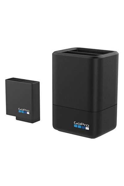GoPro Dual Battery Charger With Rechargeable Battery For Max 360 Camera