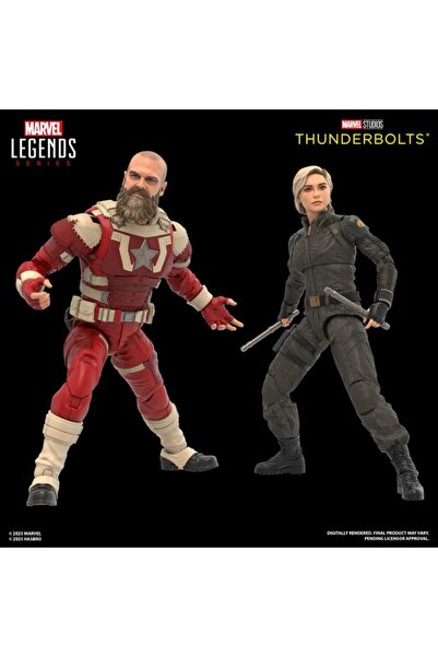 Hasbro Thunderbolts Marvel Legends Action Figure 2-Pack Yelena Belova & Red Guardian 15 cm
