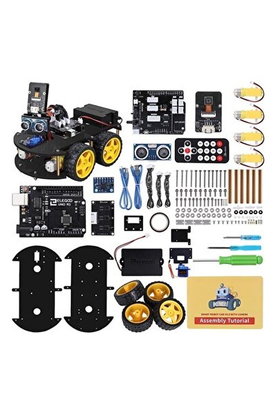 ELEGOO Uno R3 Projesi Akıllı Robot Araç Kiti V4