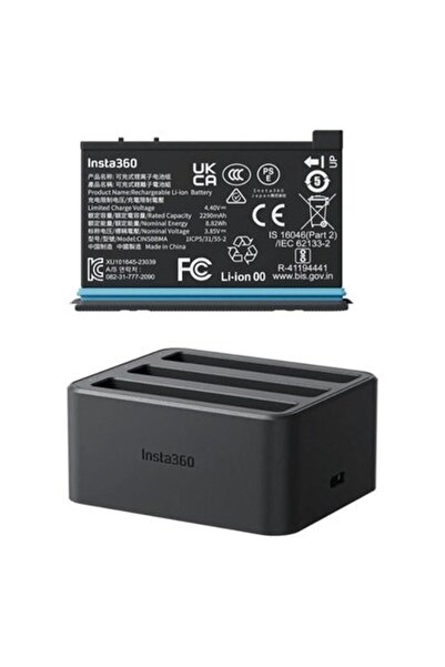 Insta360 X4 Batarya + Fast Charge Hub