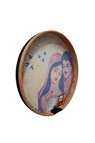 Aryen Müzik REMO MARKA PROFESYONEL İRAN ERBANE (DEF) 52 CM BÜYÜK BOY MEMUZİN DESENLİ