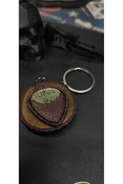 penakolik Duman Pena Metal Sarı Pirinç Deri Pena Kılıf Anahtarlık Hediyeli Mü...