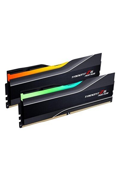 G Skill Gskıll Tz5 Neo Rgb DDR5-6400MHZ CL32 32GB (2X16GB) Dual (32-39-39-102) 1,40V Amd Expo Teknoloji