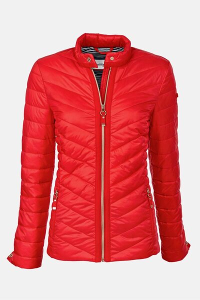 Tchibo Women Quilted Puffer Jacket, Red