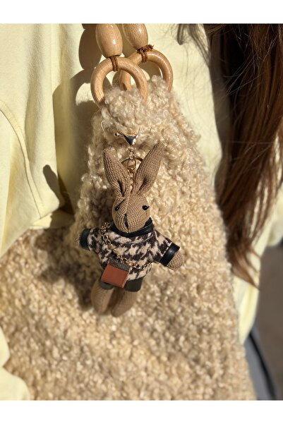 Deka rabbit çanta charmı