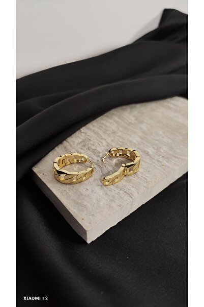 Desire Gold Rengi Zincir Model Küpe