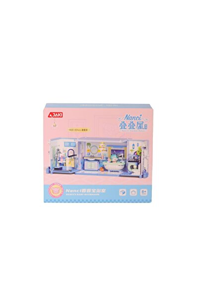 FTT SHOPPING MARKET Hk134 Jaki Bathroom Shower Model 235 Piece Block Toy