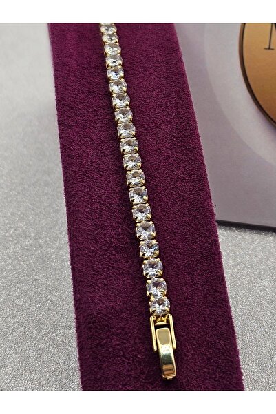 Mosso Steel Xuping Waterway Gold Color Steel Bracelet