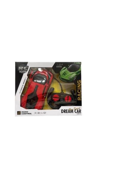 OEM RC (Radio Control) Race Car "Dream Car", Classic Model, Scale 1:24, Color Red