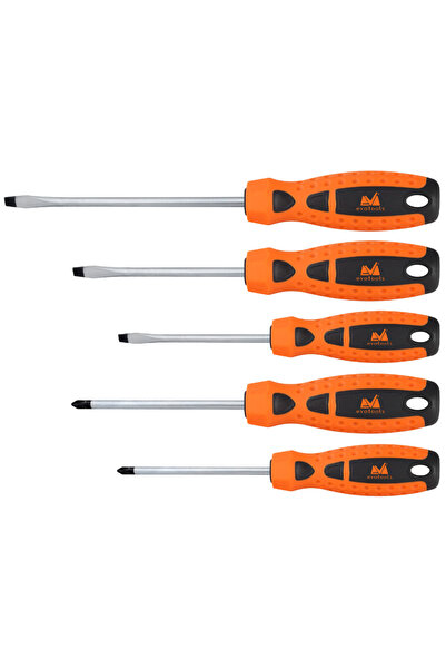 Evotools Κατσαβίδια ETS 5 τεμάχια/σετ - Μήκος κατσαβιδιού 75-150 mm