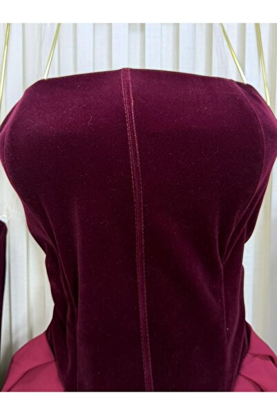 MALAZ wool and chiffon dress