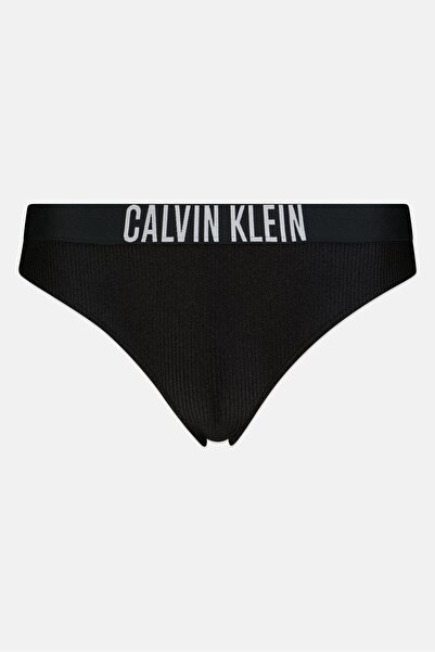 Calvin Klein Women Brand Logo Pull On Bikini Bottom, Black