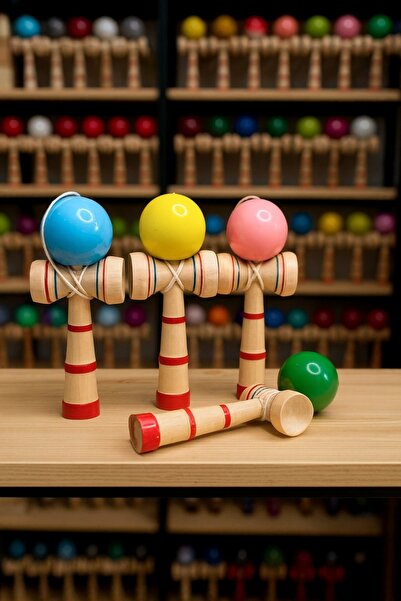 Inovius Kendama Διάφορα χρώματα - KEND5542